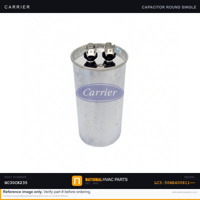OEM Carrier Draft Inducer Motor Capacitor for LC3:50HE400811
