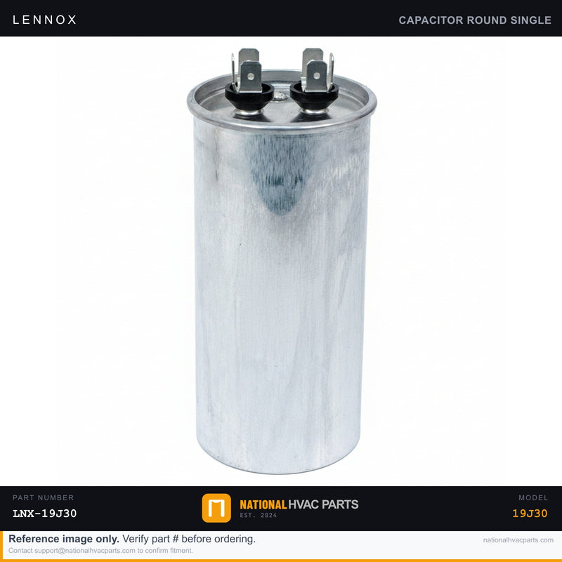 OEM Lennox Capacitor — 19J30