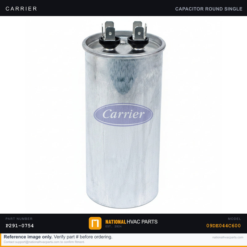 OEM Carrier Run Capacitor for 09DE044C600 HVAC Condenser Replacement