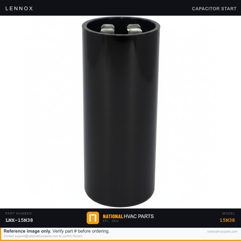 OEM Lennox Dual Run Capacitor — 15N38