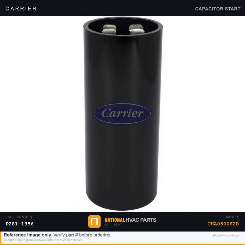 OEM Carrier Start Capacitor P281-1356 for CHA0500H2D