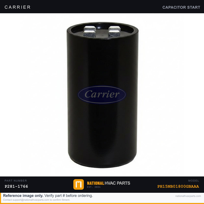 OEM Carrier Start Capacitor 175-216 MFD 330V for PH15NB01800GBAAA