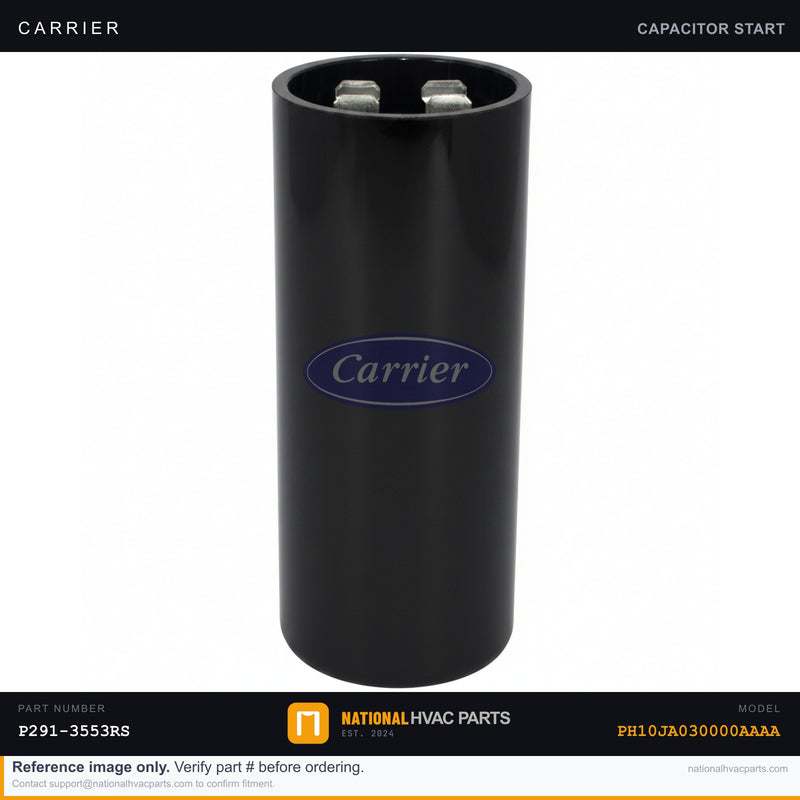 OEM Carrier Dual Run & Start Capacitor Kit for PH10JA030000AAAA
