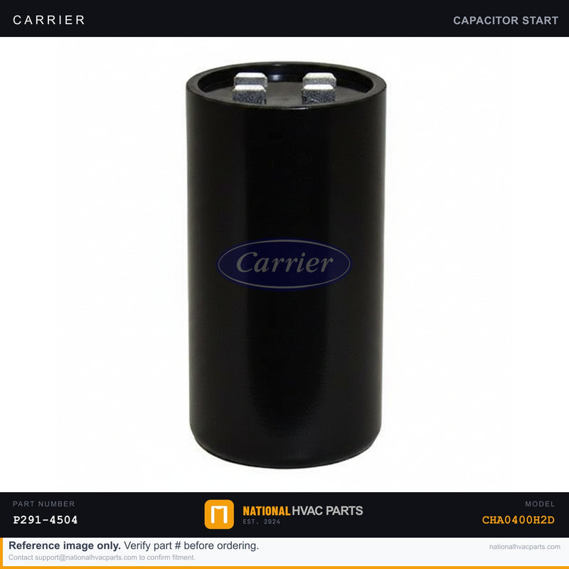 OEM Carrier Run & Start Capacitor Kit for CHA0400H2D