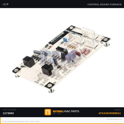 ICP X-13 ECM Control Board for WTA3482000RKA1 — Blower Module | Ships Today