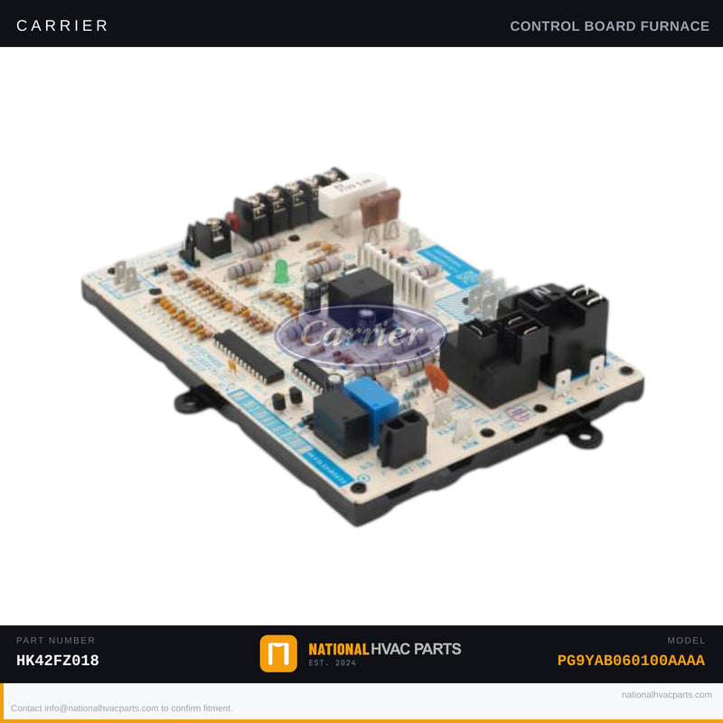 OEM Carrier Furnace Control Board for PG9YAB060100AAAA Replacement