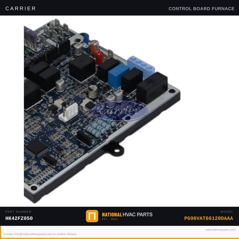 OEM Carrier Furnace Control Board Replacement for PG96VAT66120DAAA
