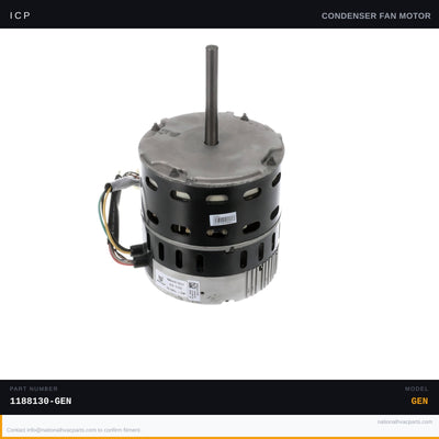 ICP Blower & Condenser Fan Motor Set for WPH4424000RKB1 — 1/2 HP / 1/5 HP | Ships Today