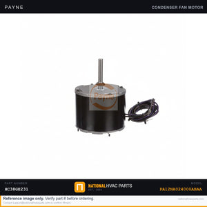 OEM Payne Condenser Fan Motor 1/5 HP 208-230V — PA12NA024000ABAA