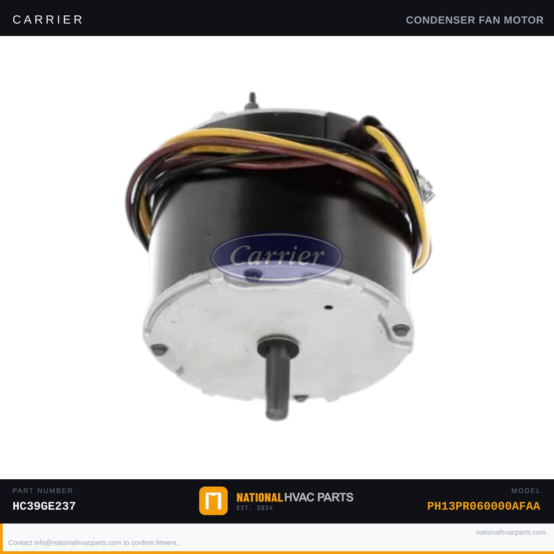 OEM Carrier Condenser Fan Motor 1/2 HP for PH13PR060000AFAA