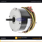 OEM Carrier Condenser Fan Motor 1/4 HP 460V 1100RPM — PY1REA036074ABWB
