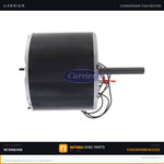 OEM Carrier Condenser Fan Motor 1/4 HP 460V — HC39GE466 TCHC0650HE4015
