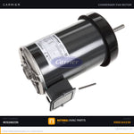 OEM Carrier Condenser Fan Motor 1 HP 1075 RPM for 09DE164230
