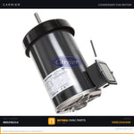 OEM Carrier Condenser Fan Motor HD52VE214 for 09DE164C600
