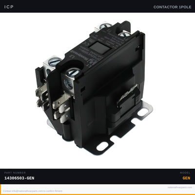 ICP 1-Pole 35A Contactor for YC060G — 24V Coil | Ships Today