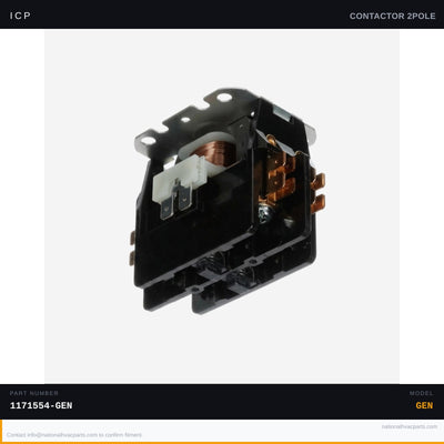 ICP 2-Pole 30A Contactor 24V for RGS303SSEA0AAAA | Ships Today