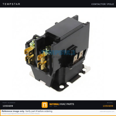 Tempstar 1-Pole Contactor for TCH018AKA2 — 25A 24V | Ships Today