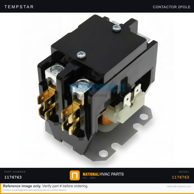 Tempstar 40A Definite Purpose Contactor for TCA760GKA200 — Ships Today