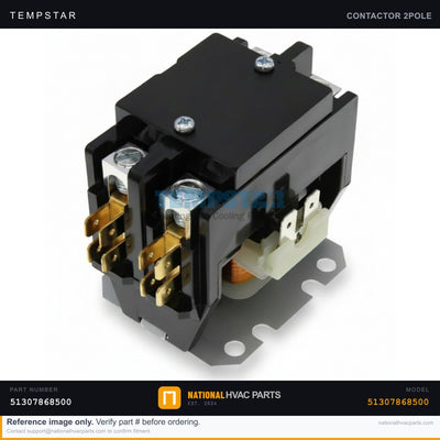 Tempstar 4-Pole 20A Contactor for TDLS1215C — 115V Coil | Ships Today