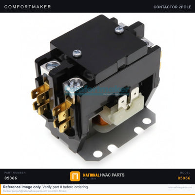 Comfortmaker 2-Pole 20A 24V Contactor for CT229AQFD1T Condenser — Ships Today