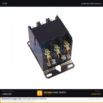 ICP Contactor Kit for RYMA75N001 3-Pole 30A 24V | Ships Today
