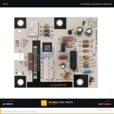 ICP Fan Coil Control Board for WAHT484A1 — OEM 1172975 | Ships Today