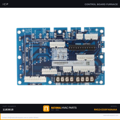 ICP Control Board Kit for RHS243S0FA0AAAA — OEM 1183618 | Ships Today