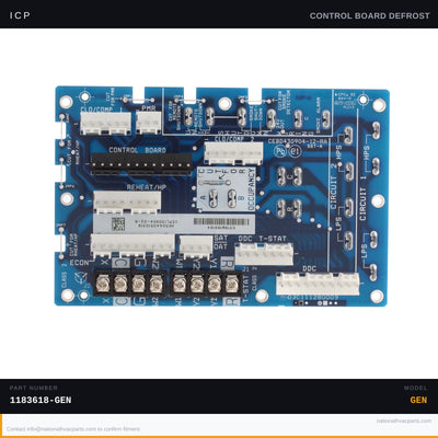 ICP Control Board Kit for RHS243L0EA0AAAA — OEM Defrost Board | Ships Today