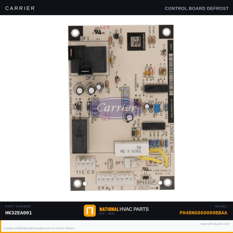 OEM Carrier Defrost Control Board HK32EA001 for PH4RNG060000BBAA