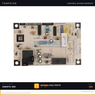 Tempstar Defrost Control Board for TCH448AKA1 — Heat Pump | Ships Today