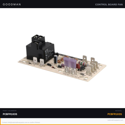 Goodman Time Delay Relay Control Board for CPC060 — PCBFM103S