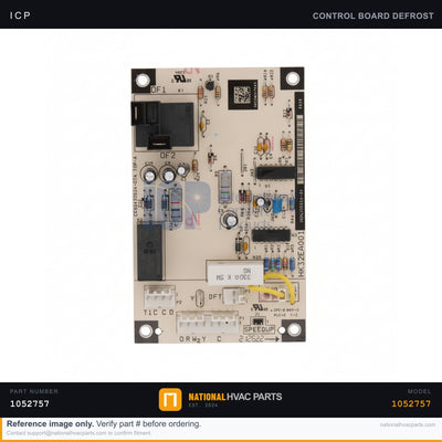 ICP Defrost Control Board for RYMA75F001 — 24V Heat Pump | Ships Today