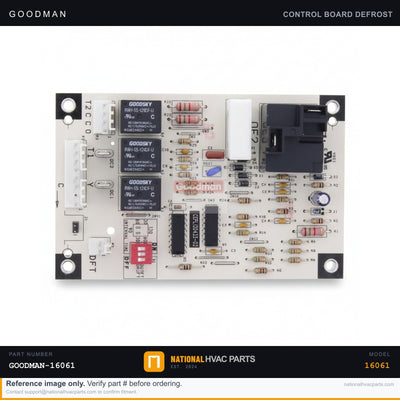 OEM Goodman Defrost Control Board for ASH130421AC — PCBDM101S
