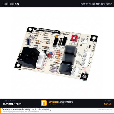 OEM Goodman Defrost Control Board for ASH130481AA — PCBDM101S