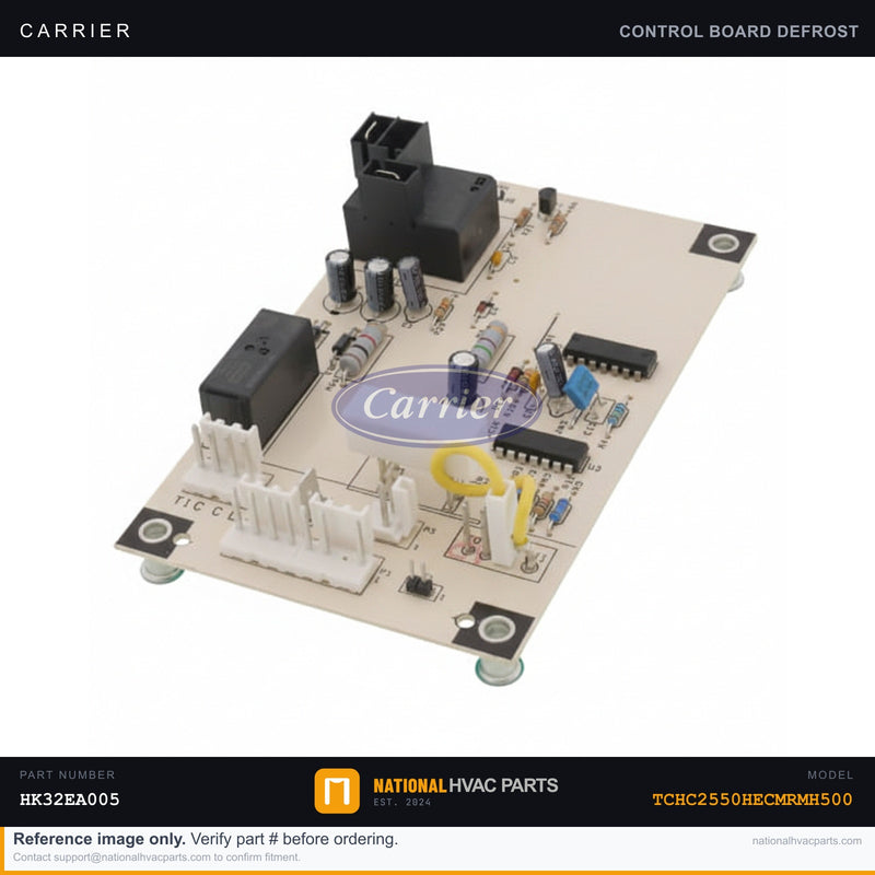 OEM Carrier Defrost Control Board HK32EA005 — TCHC2550HECMRMH500