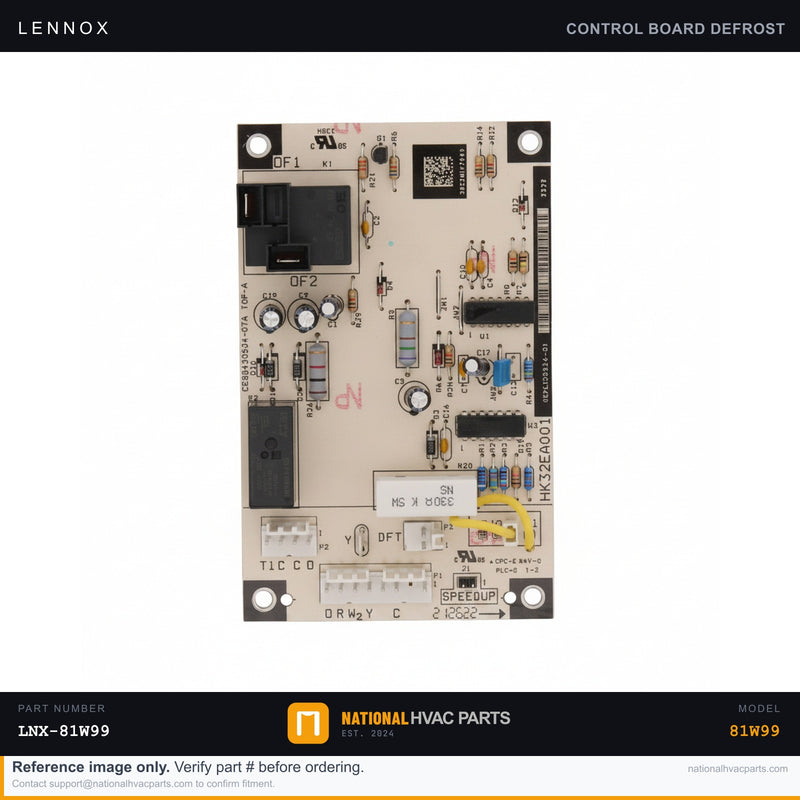 OEM Lennox Defrost Control Board — 81W99