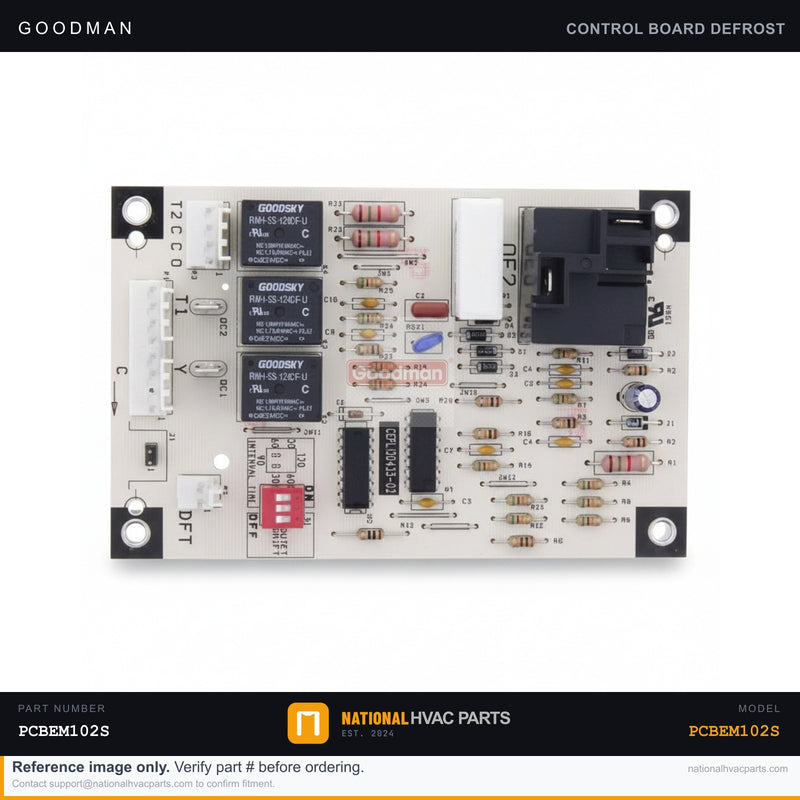 OEM Goodman Defrost Control Circuit Board for WGPH4524 — PCBEM102S