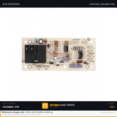 OEM Goodman Time Delay Relay Control Board for CPC060XXX7BXJXAA — PCBFM103S