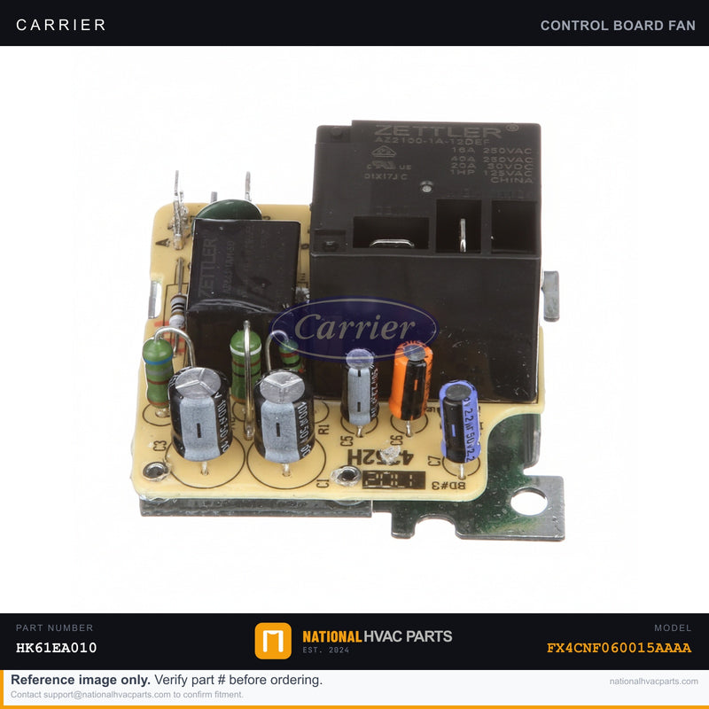 OEM Carrier Fan Blower Control Board HK61EA010 for FX4CNF060015AAAA