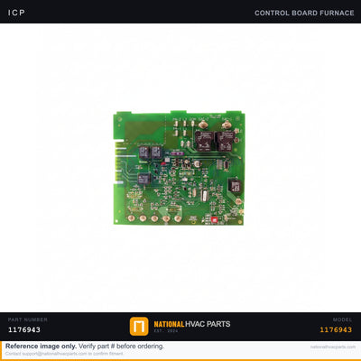 ICP Furnace Control Board CEPL130438-01 for WFMR090C048A1 — Integrated Ignition | Ships Today