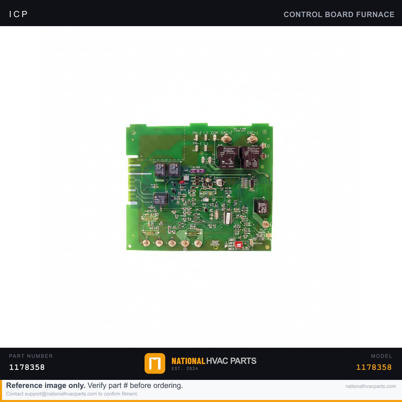 ICP Furnace Control Board for WPG3304060LKC1 — Integrated Ignition | Ships Today