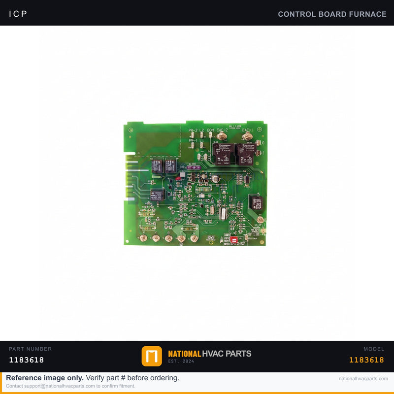 ICP Furnace Control Board Kit for RGS300LEAA0AAAA — OEM 1183618 | Ships Today