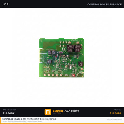 ICP Furnace Control Board Kit for RGS120LEAA0AAA — Integrated Ignition Control | Ships Today