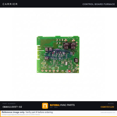 OEM Carrier Integrated Furnace Control Board for CGH05012D
