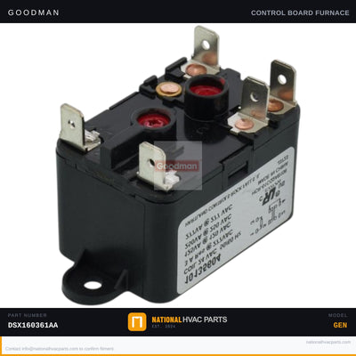 Goodman 24V Relay for DSX160361AA AC — 10135604