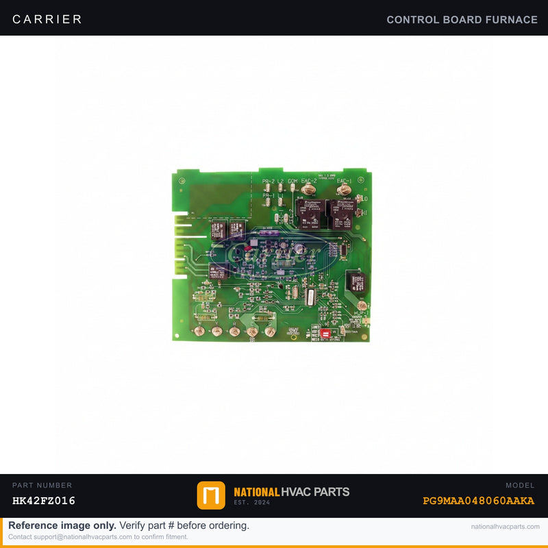 OEM Carrier Integrated Furnace Control Board for PG9MAA048060AAKA