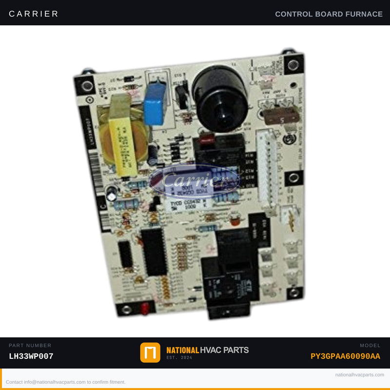 OEM Carrier Ignition Control Board LH33WP007 — PY3GPAA60090AA