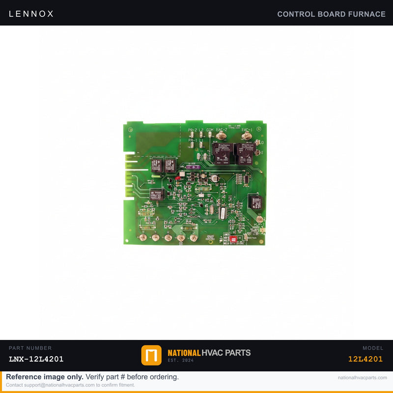 OEM Lennox Integrated Control Board — 12L4201