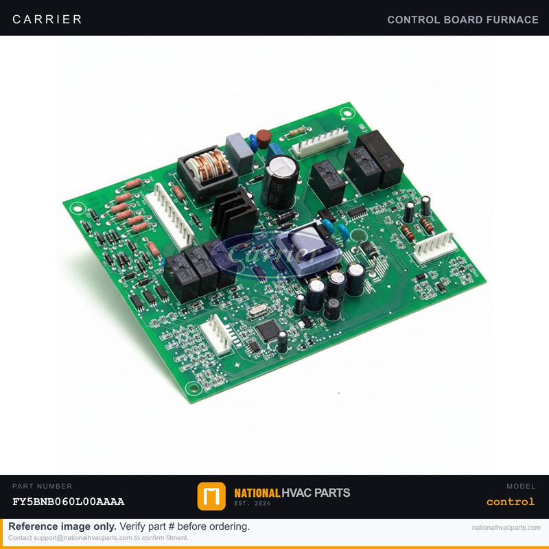 Genuine OEM Carrier Control Board for Fan Coil Model FY5BNB060L00AAAA | National HVAC Parts