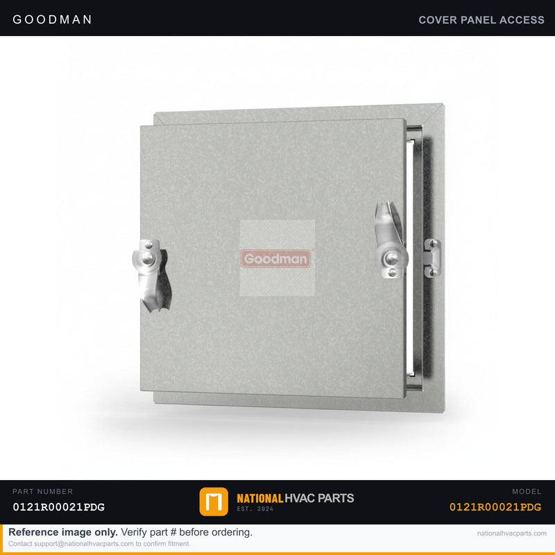 OEM Goodman Louvered Side Panel for SSX140181AC — 0121R00021PDG
